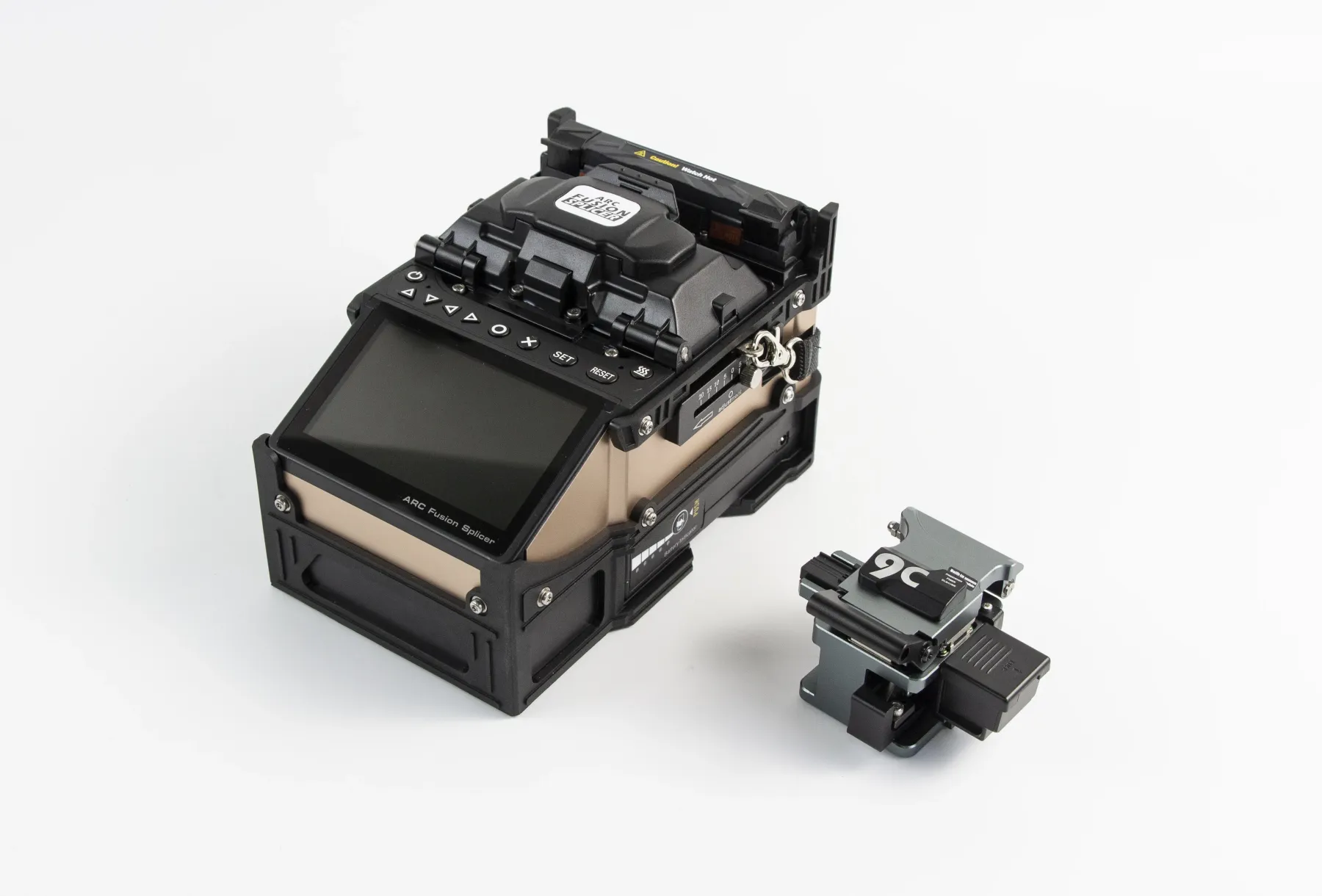 Tumtec SD-6 Fiber Optic Welding Machine Six Motors Core Alignment with VFL OPM Fusion Spli