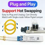 6G SFP Transceiver 1310nm 10km Singlemode SMF LC Duplex DDM Compatible with HW