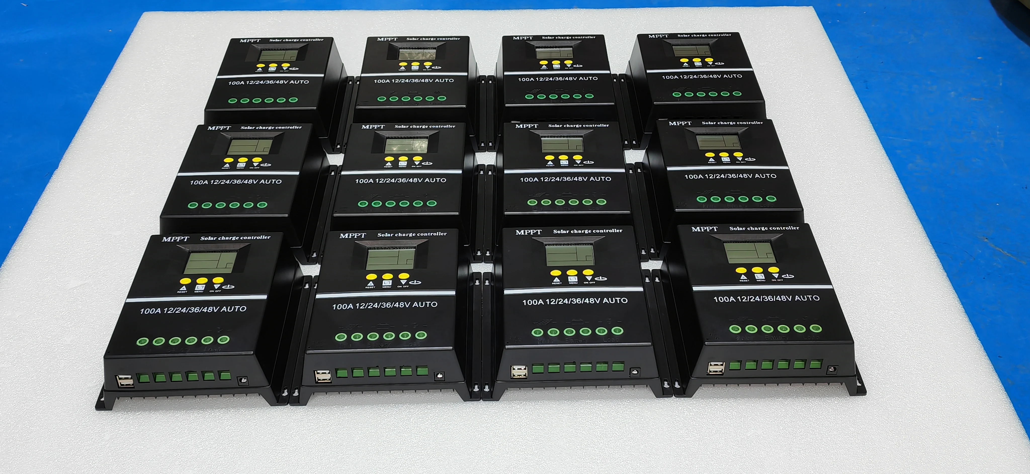 High Quality MPPT 100A Solar PV Regulator 4000W 12V/24V/36V/48V Mppt Solar Charge Controller 60A ON/OF