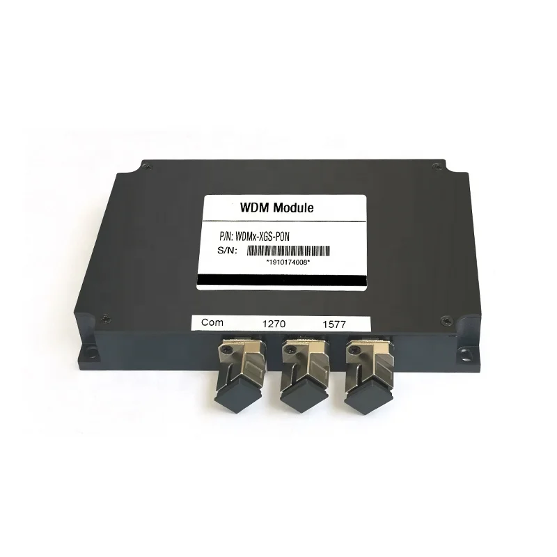 Fiber Optic Equipment Wavelength Division Multiplexer 3 Ports CEX WDM GPON+ XGS-PON Data Center FTTx Solutions-boxintelecom