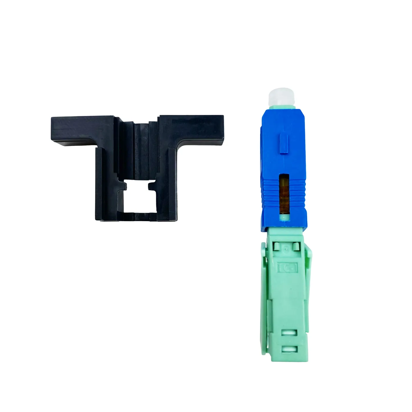 FTTH Embedded Quick Field Assembly Fiber Optic SC/UPC Fast Connector
