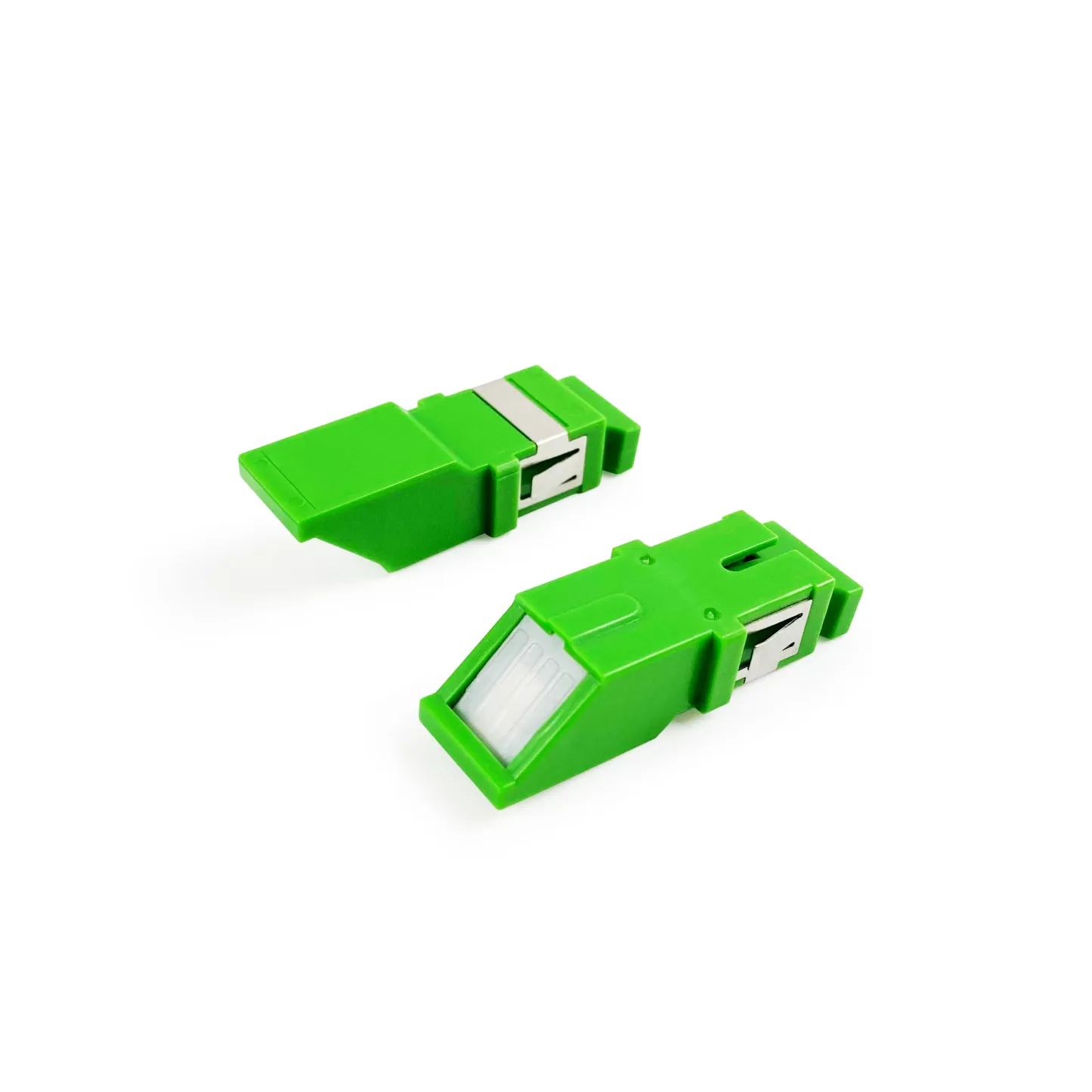 Male to Female Fiber Optic Attenuator Fiber Optic Connector SC/APC Transparent Fiber Optic