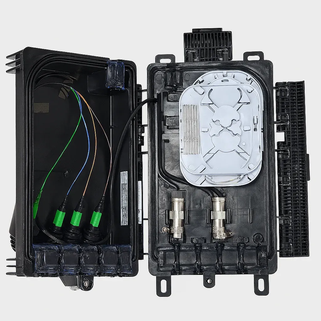 Outdoor Waterproof FTTA Fiber Distribution Box Wall-Mount & Pole-Mount Aerial Installation
