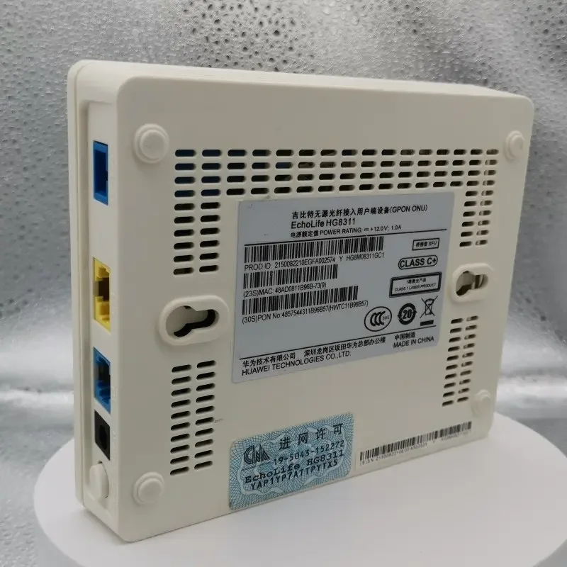 HG8311 FTTH 1FE+1TEL ONU/ONT Factory Price HG8311 Gpon Epon ONU English Version Good Function Network Terminal HG8321R-boxintelecom