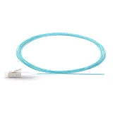 Simplex OM3&OM4 Multimode Fiber Optic Pigtail LC/UPC Connector, PVC/ LSZH Outer Jacket