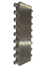 Cross Band Coupler 9in 8out Hybrid Coupler Combiner 1.7-6GHz 4310F