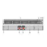 S5731-S48P4X 02353AJH 48* PoE+ 10/100/1000BASE-T ports+4*10GE SFP+ ports 48 Port Ethernet 