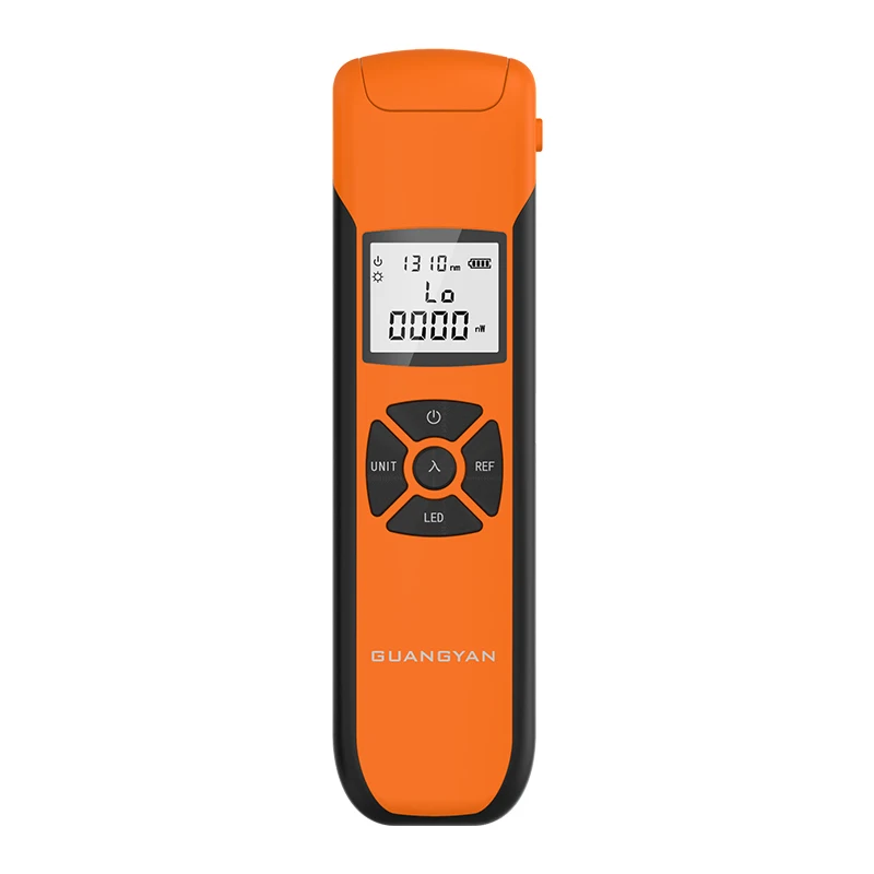 GUANGYAN G10 Mini Fiber Optic Tools Rechargeable OPM FTTX Charge Handle Optical Power Meter SC/FC/ST Self-service Calibration-boxintelecom