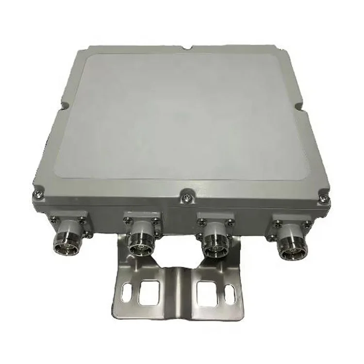 Communication CM KTYU4 ON1 Low PIM Quad Band Four Way Combiner 4.3-10-F Connector Supports