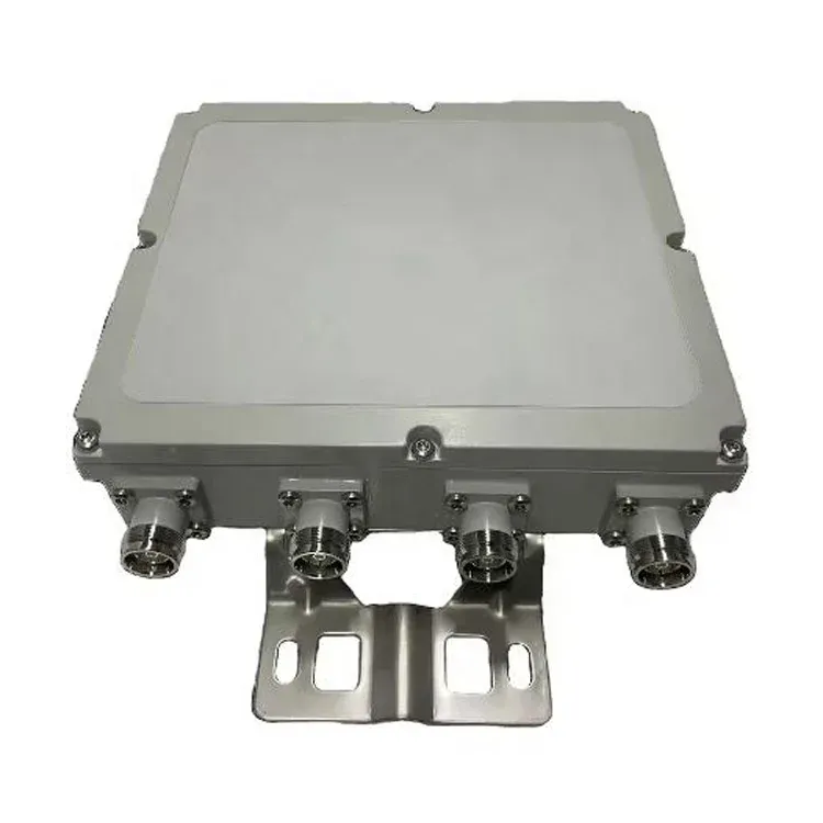 Communication CM KTYU4 ON1 Low PIM Quad Band Four Way Combiner 4.3-10-F Connector Supports