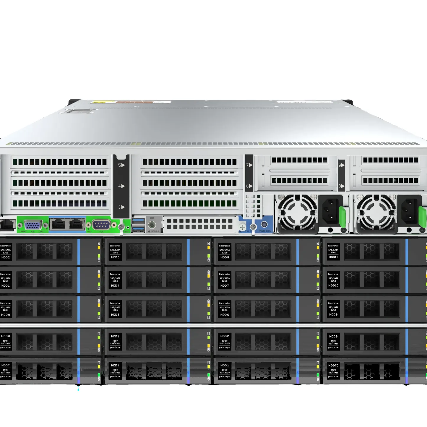 Gooxi AI HPC AMD Intel 8/10 GPU Chassis 1U/2U/4U/6U Rack Server-boxintelecom