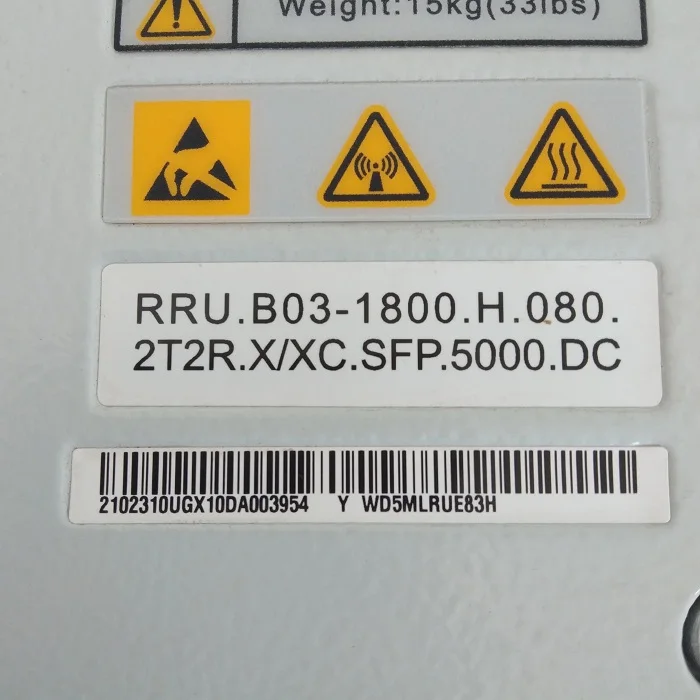 Wireless LTE RRU RRU3638 1800MHZ 02310UGX DBS3900 RRU  RRU3638-boxintelecom