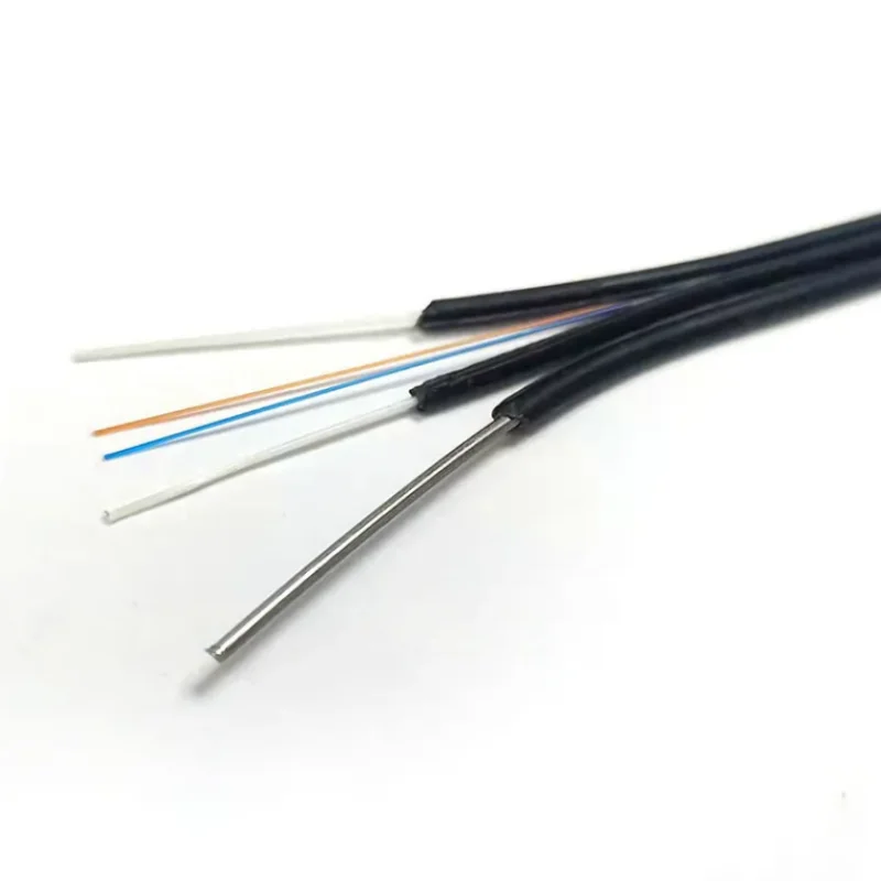 GJXFH FTTH Indoor Fiber Optic Drop Cable 1 Core 2 Core Communication Cables-boxintelecom