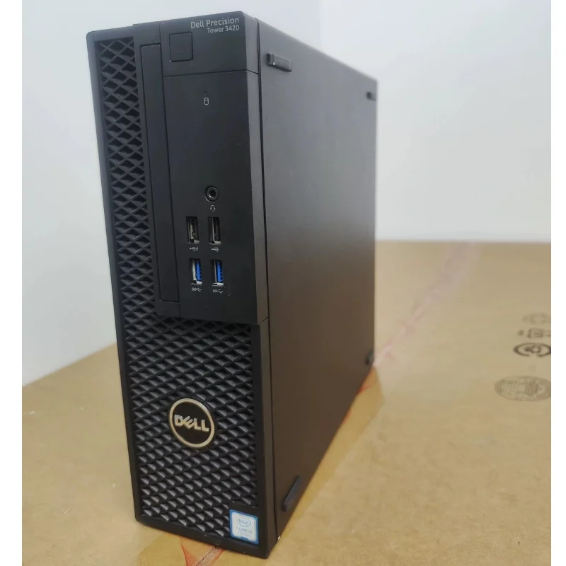 DELL Small Workstation Graphic Design Rendering Video Drawing Desktop Computer Host T3420SFF 0