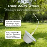 800-3700MHz Omnidirectional Ceiling Mount Antenna High Gain Indoor 2G 3G 4G 5G Signal Cove