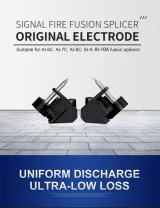 Original Signal Fire Electrode Fiber Optic Fusion Splicer AI-7 AI-8 AI-8C AI-9 signal Fire