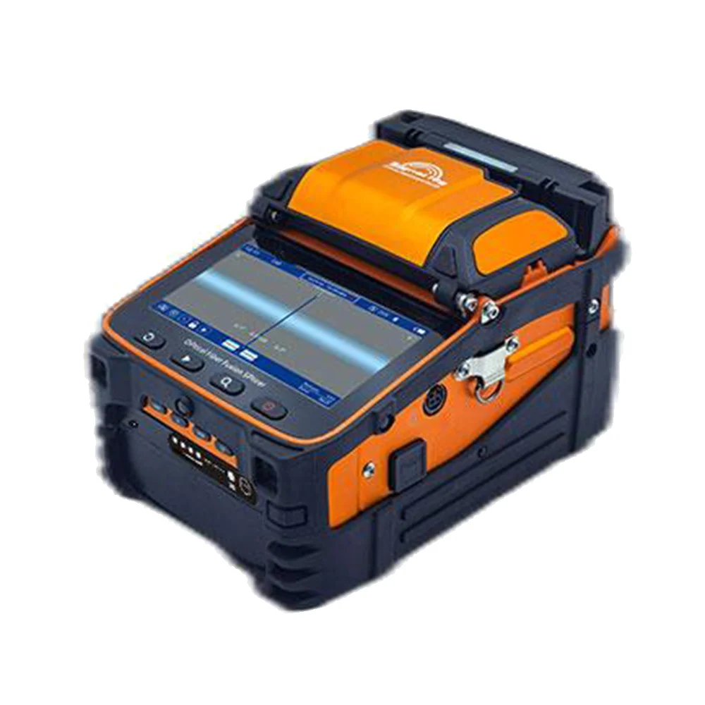 Fiber Splicer AI-9 Splicing Six Motor Core Alignment Fiber Fusion Splicer Automatic FTTH Fiber Optical Welding Splicing Machine-boxintelecom