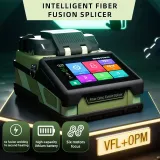 High Quality K6 FTTH Optical Fiber Optic Equipment Six Motors Fusion Splicer Machine Cable