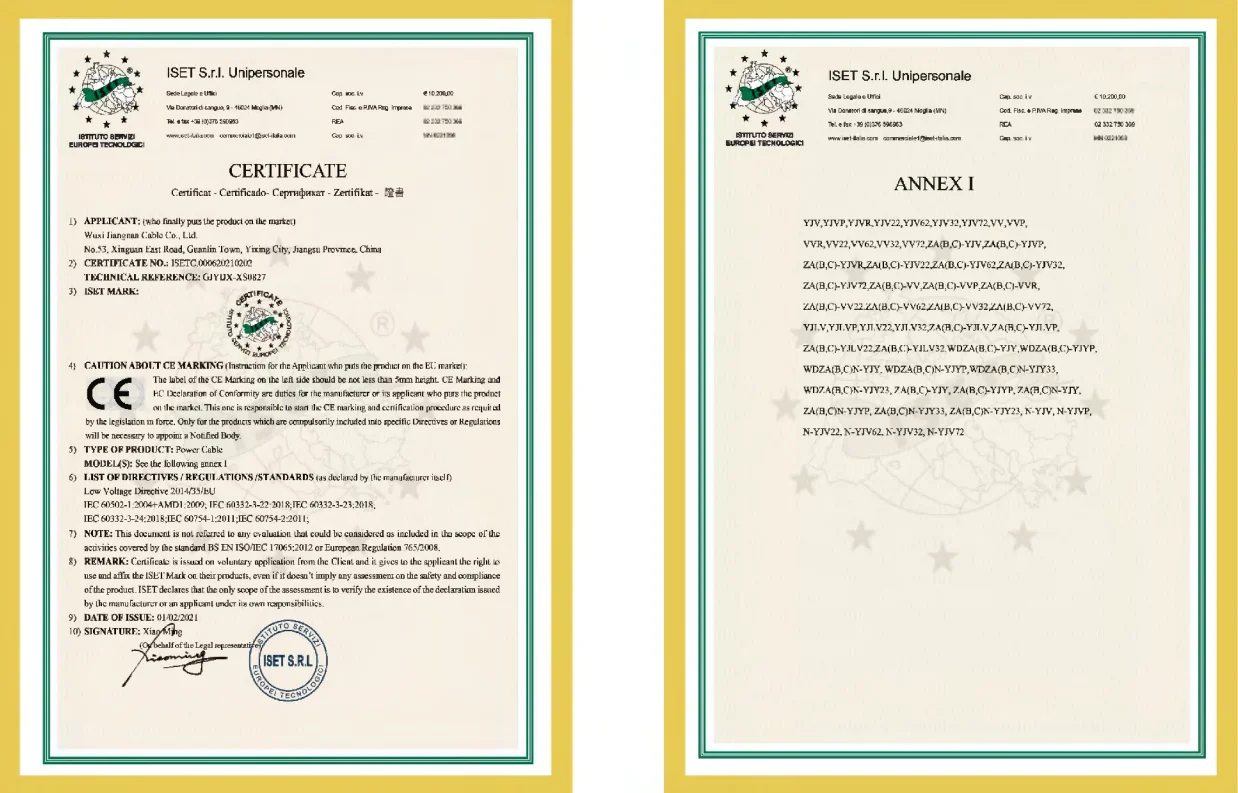 Rated Voltage 0.6/1kV Cross-linked Polyethylene Insulated Power Cable
