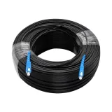 SC UPC SC APC FTTH Drop Cable Jumper 1 Core G657A1 Indoor Outdoor Fiber Optic Drop Wire Pa