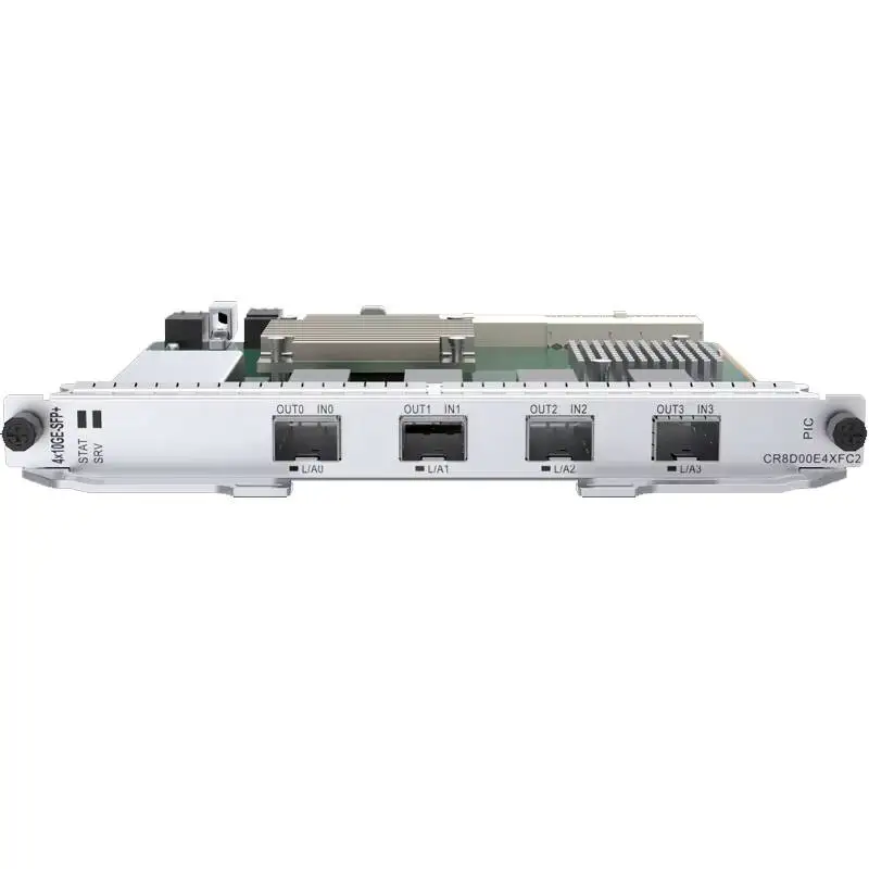 CR8D00E4XFC2 CR8D00E4XFC3 03034EJM 03034PJJ 4-Port 10GE-SFP+ FlexE MACsec Physical Interface CardPIC for Ne8000-boxintelecom