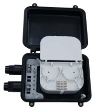 48-Core Horizontal Fiber Optic Splice Closure & Distribution Box for FTTH 4G/3G/GSM/GPRS/Wi-Fi Networks IP65 PLC Splitter-boxintelecom