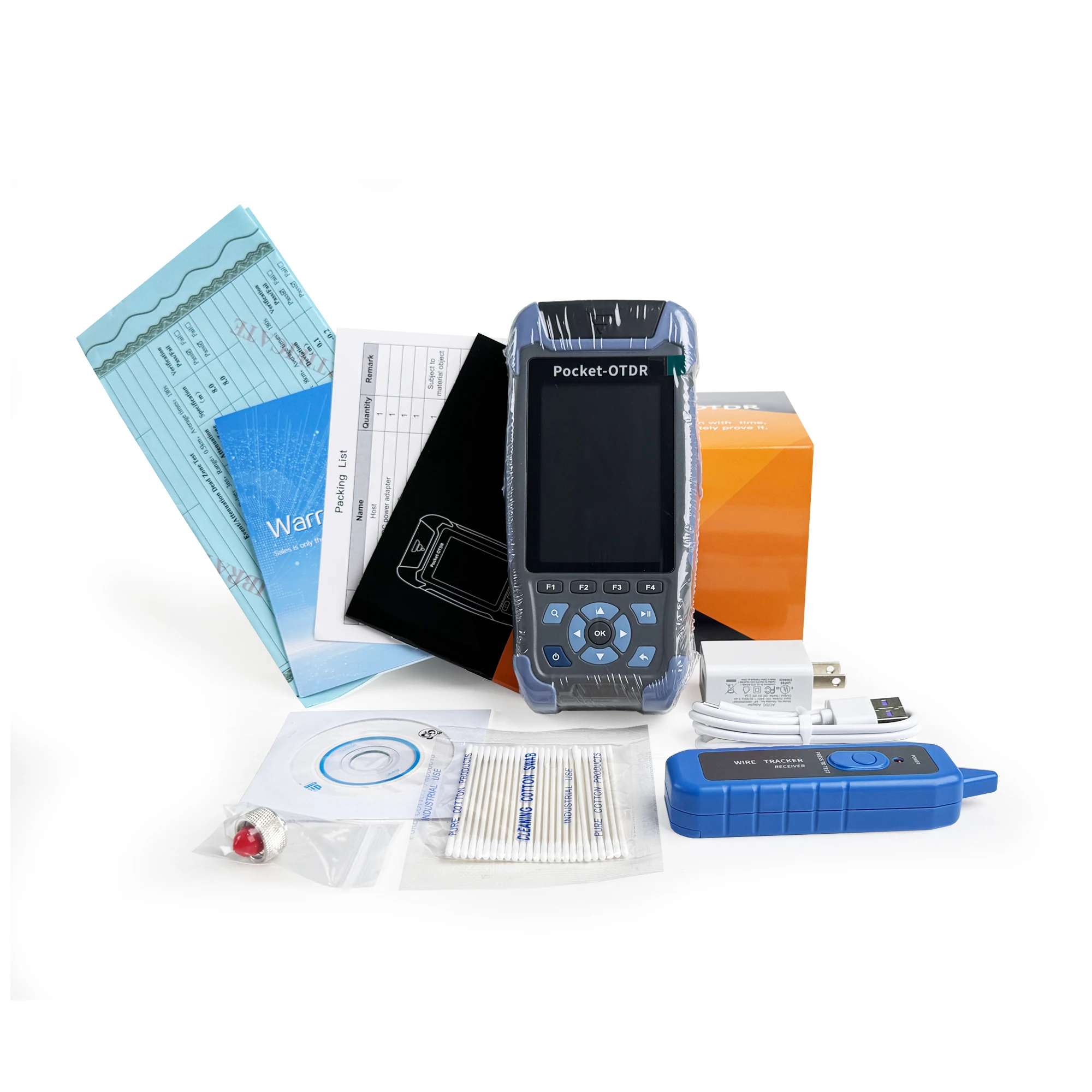 Novker NK3200 Optical Fiber Tester Multi-Mode  Handheld OTDR OPM VFL LS for Accurate Fiber