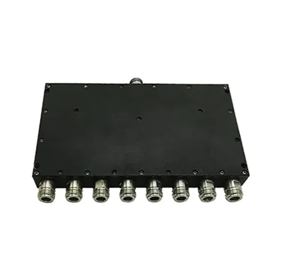 Low VSWR RF 50W 700-2700MHz 8 Way Microstrip Power Divider/ Power Splitter for IBS DAS