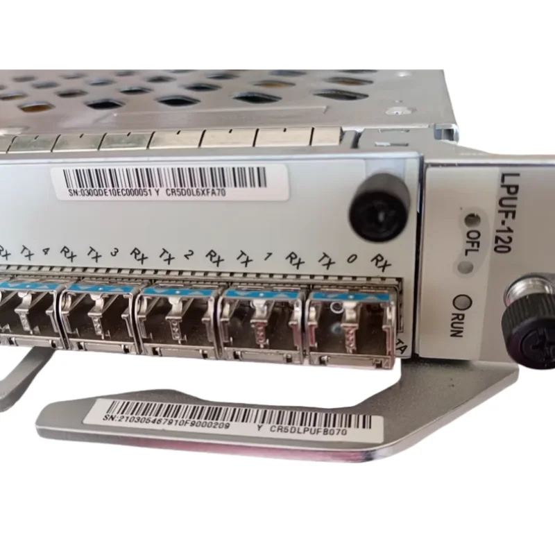 FTTH Stock Shunou NE40E-X16 120Gbit/s Bandwidth LPUF-120 Flexible Card Line Processing Unit CR5DLPUFB070 SFP/SFP+ Ports WiFi-boxintelecom