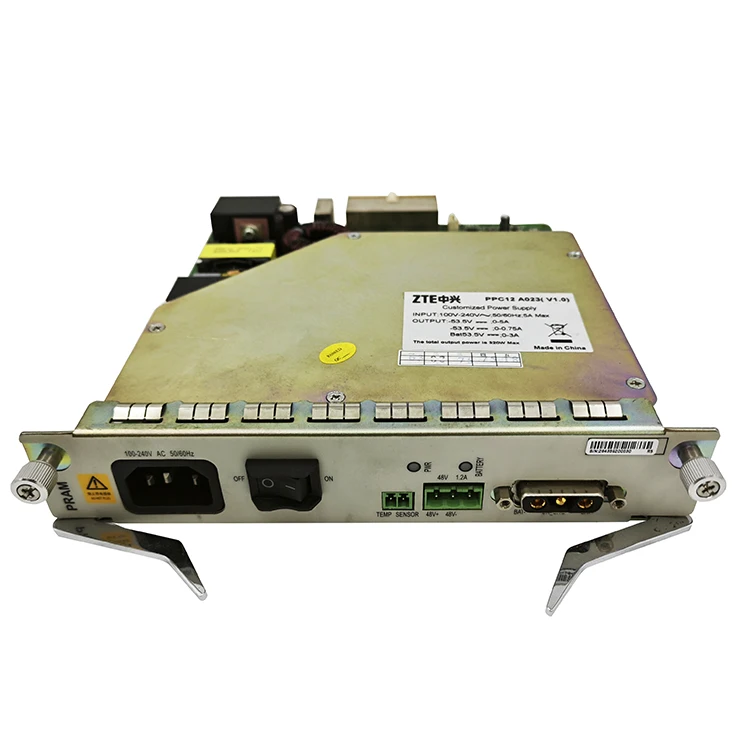 Zxa10 C320 Olt Pram Ac 100-240v Power Supply Card Olt Zte C320 Pram Ac