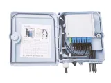 8 Port FTTH Splitter Distribution Box PLC Fiber Optic Terminal Box SC APC Connector Used f