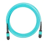 OEM MPO-MPO 40G/100G 8/12/24 Core OM3/OM4 Multi-Mode Fiber Optic Jumper Patch Cord for FTT
