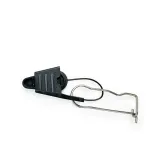 ftth drop wire cable clamp figure 8 drop cable suspension  plastic anchor ftth pole mounti