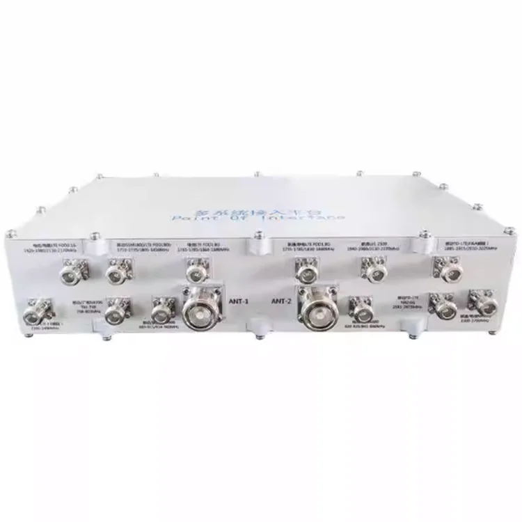 12 in 2 Out RF POI Combiner Low PIM Point of Interface for 2G 3G 4G 5G IBS DAS