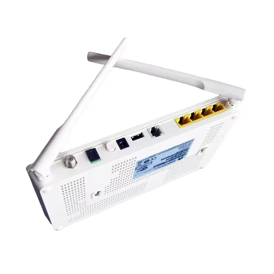 Cheap Price Original New EG8143A5 GPON ONU ONT 1GE+3FE+1POTS+1USB+CATV+2.4G Single-Band WiFi English Firmware-boxintelecom