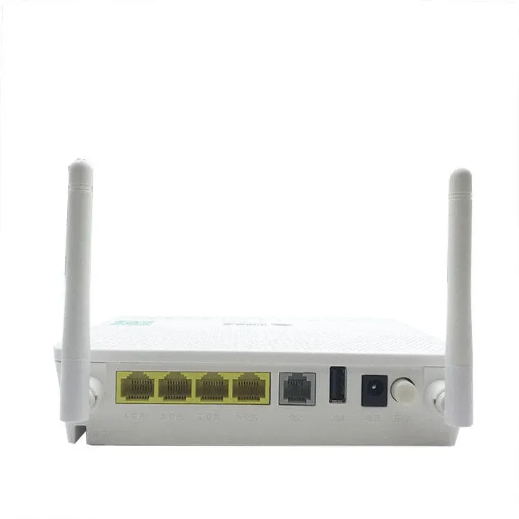 Used HS8145C5 WIFI ONU ONT 2.4G Single Band 1GE+3FE+1TEL GPON EPON Fiber Optic Equipment for Home with 3 Years Warranty-boxintelecom
