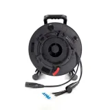 LC/UPC-LC/UPC-SM-G657A2/G657A1-8-Core-TPU-6.0mm-50m, Wound on ST-01 Cable Reel Armored Pat