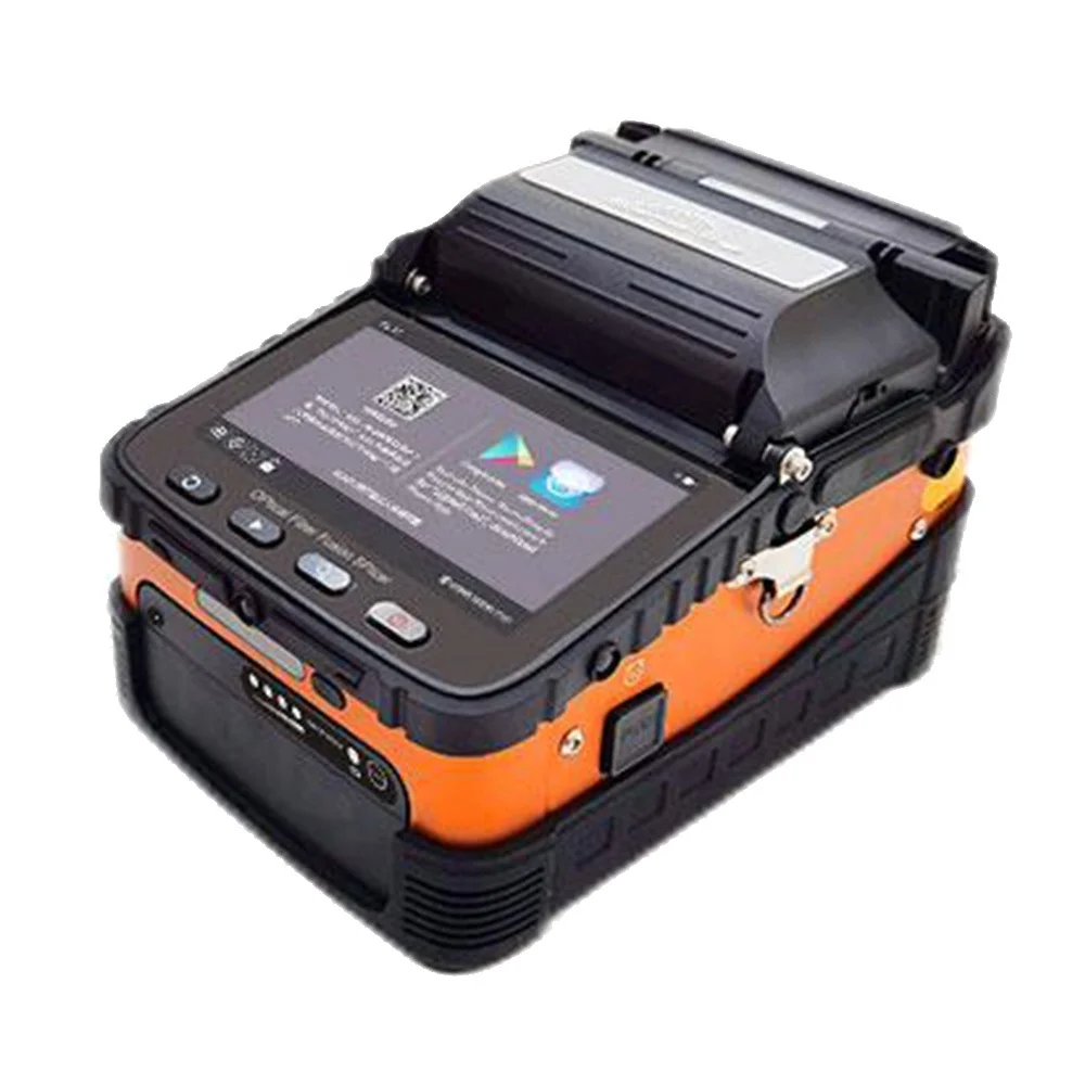 AI-6C SM&MM Automatic Fiber Optic Fusion Splicer Kit Core Alignment with 6 Motors Fiber Splicer Machine-boxintelecom