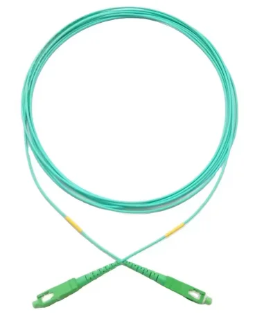 APT Factory  Price  Fiber Optic Jumper Fiber Optic 1.6mm 3.5m  Om3 Simplex Aqua Fiber Optic Patch Cord sc Apc to sc Apc-boxintelecom