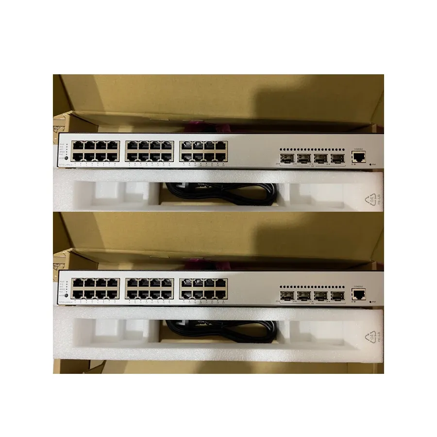 Best Price S5735-L1Series 4*10/100/1000BASE-T 4*GE SFP ports, PoE+, AC power S5735-L24P4S-A1-boxintelecom