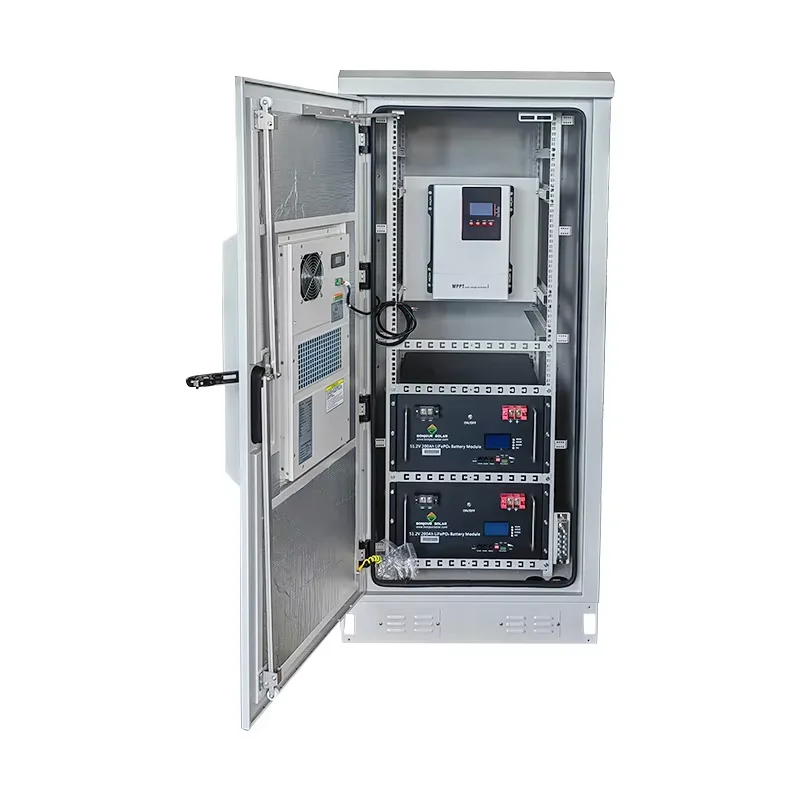 RH Durable Stainless Steel Aluminum Metal Powder Coated Electrical Power Distribution Cabinet Outdoor IP65 Integrated-boxintelecom