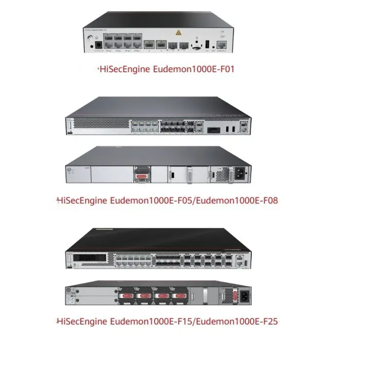HiSecEngine Eudemon1000E Firewall for HuaWei Eudemon1000E-F125 RJ45 COMBO 10GE SFP 1U AC D