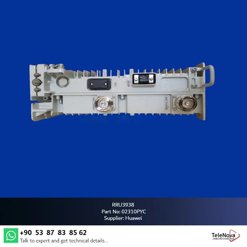 RRU3938 02310PYC 900M EGSM 2T2R Telecom Parts