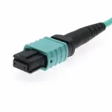 OM4 Micro Mini Short MPO Supplier Optical Fiber Round Cable Mpo Connector Patch Cord