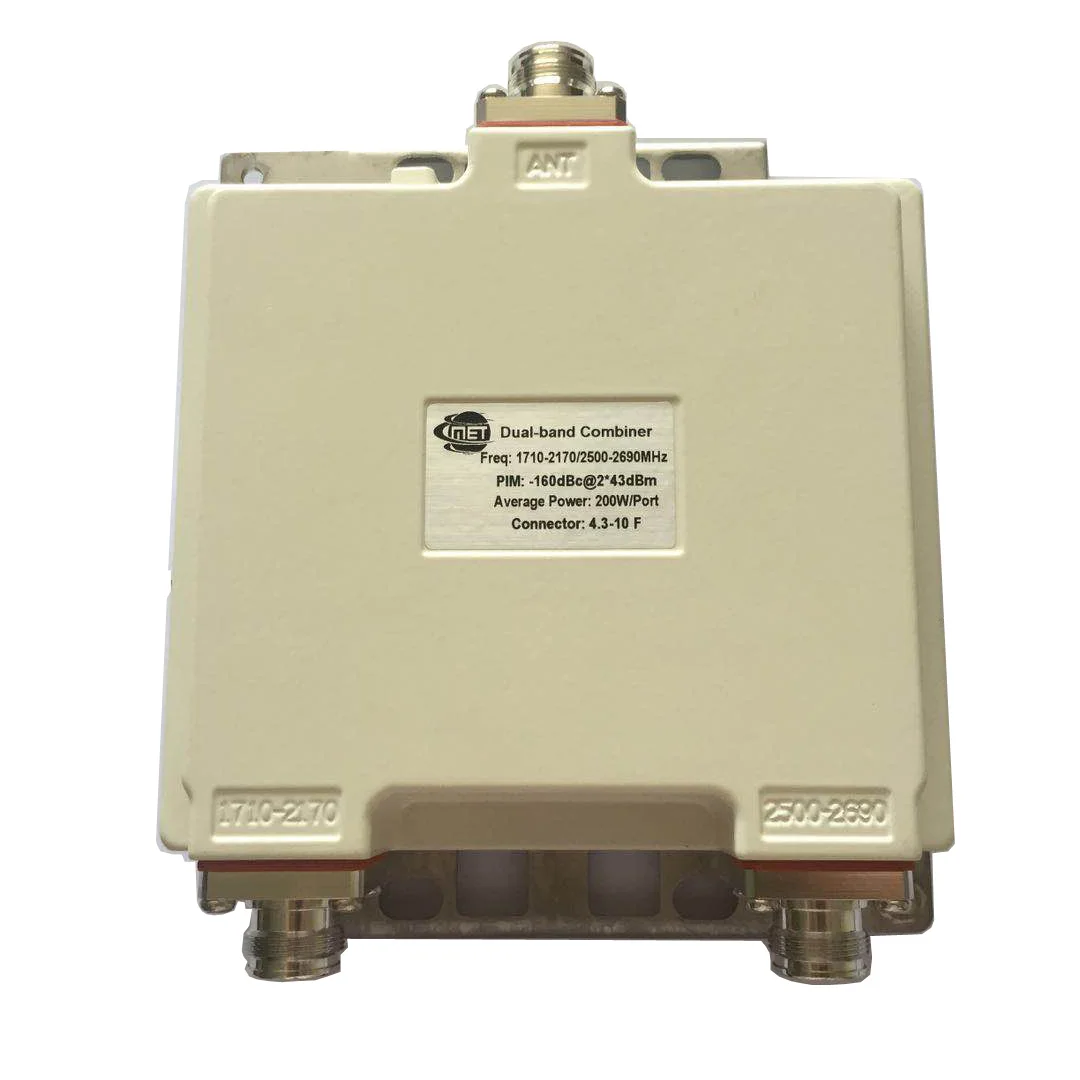 Dual band combiner Diplexer  2100 2600