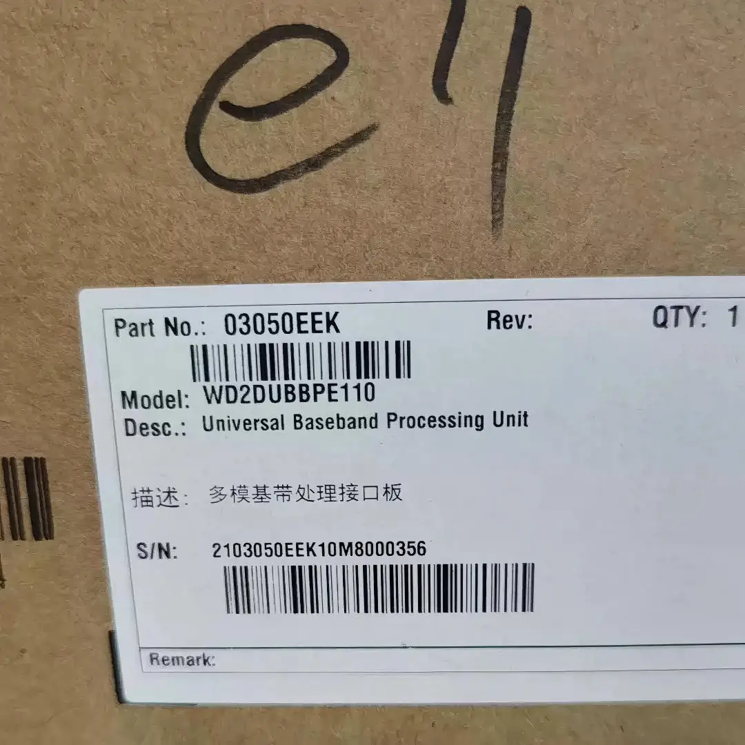 UBBPE11 Universal Baseband Processing Unit E11 WD2DUBBPE110 03057882 03050HBW 03050EEK