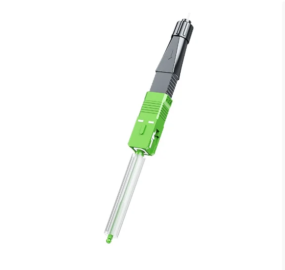 Telecom-Grade SC/FC/LC Fiber Optic Fast Connector Cold Splice Embedded Quick Connector for