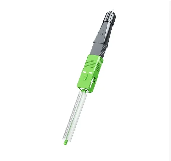 Telecom-Grade SC/FC/LC Fiber Optic Fast Connector Cold Splice Embedded Quick Connector for