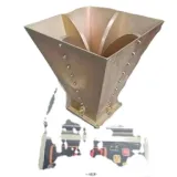 Factory custom single polarized horn antenna double polarized horn antenna frequency 0.6-3