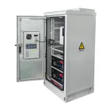 Outdoor IP55 Single Door Equipment Battery Power Cabinet Integrated Cold Rolled Steel 5G E